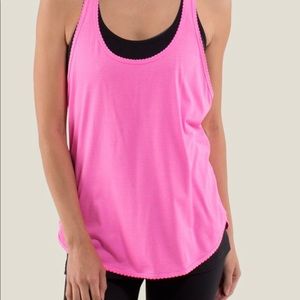 Lululemon 105 F Singlet *Silver